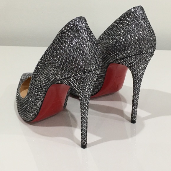 Authentic Christian Louboutin Glitter Pigalle Pump - Picture 6 of 8
